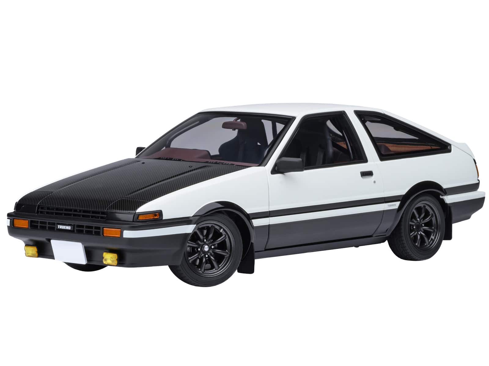 Toyota Sprinter Trueno (AE86) RHD Project D Final Ver. White w/Carbon Hood Initial D 1995-2013 1/18 Model Car by Autoart price history on PriceWatchPro
