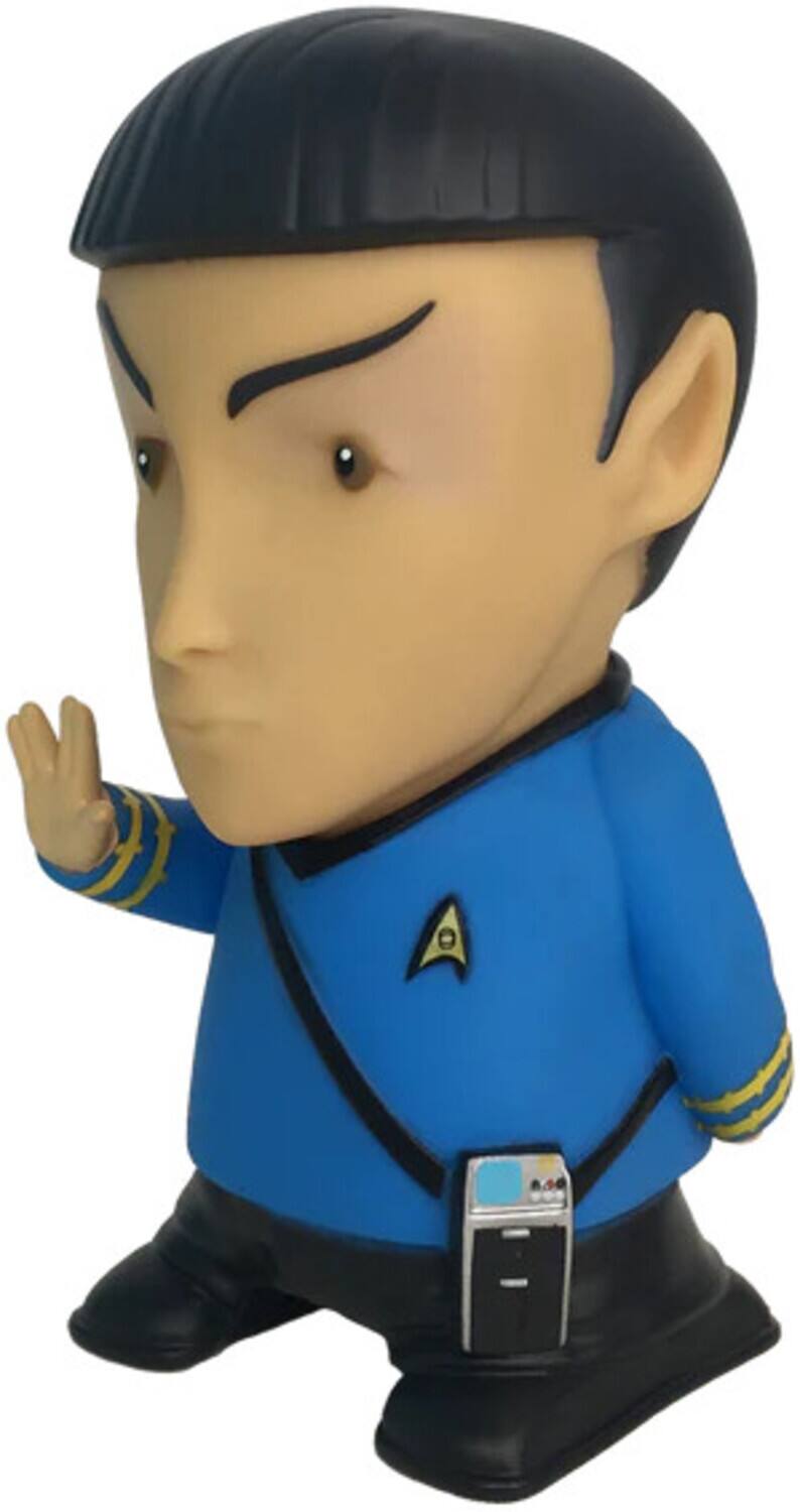 Alt View 1. PopMarket - Fametek STSPK - Star Trek - Babblers - Mr. Spock 6" Bluetooth Talking Vinyl Speaker   - SPEAKERS - Multicolor.
