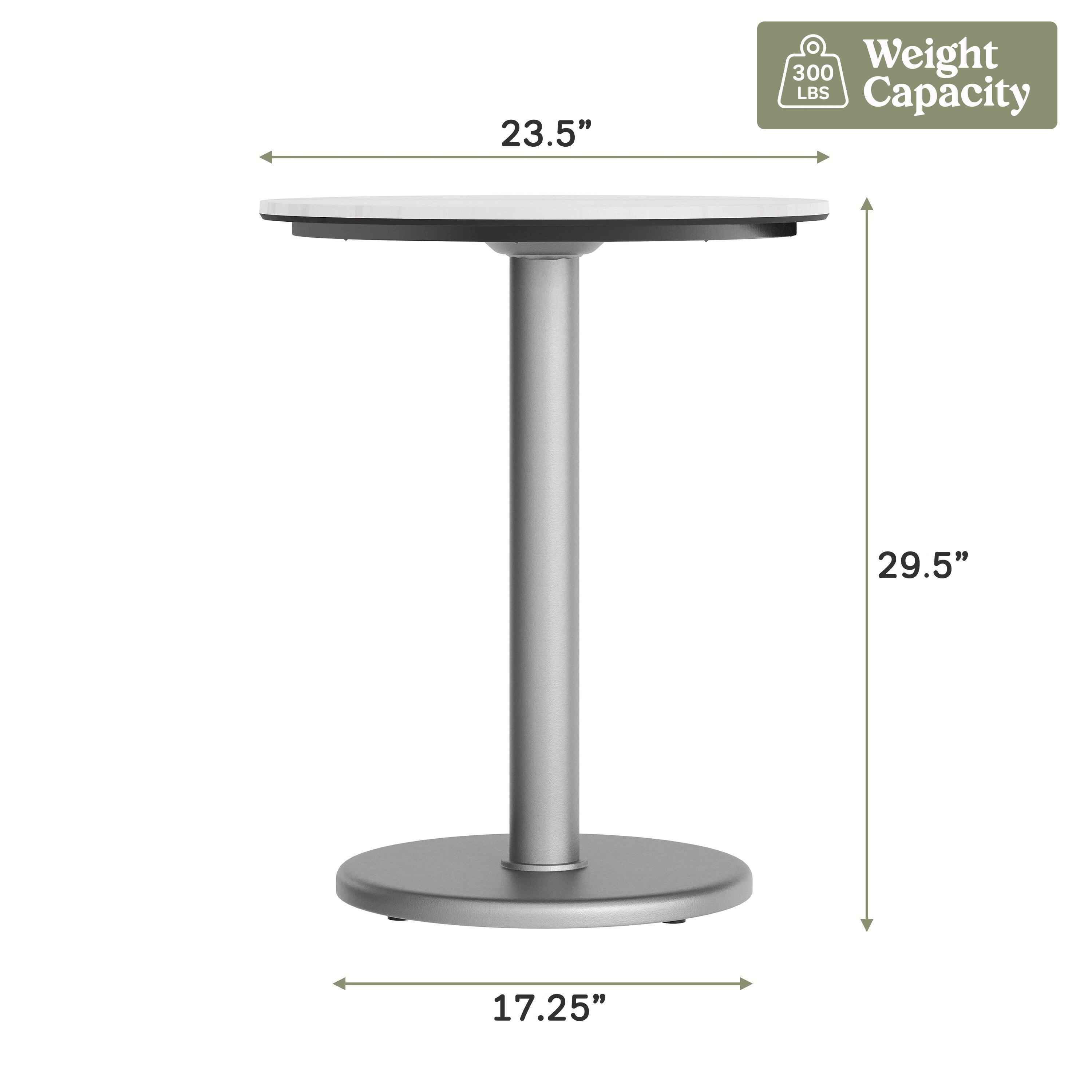 23.5"  
300 Weight LBS Capacity  
29.5"  
17.25"