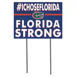 Jardine - Florida Gators 18'' x 24'' I Chose Lawn Sign - Blue