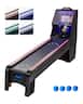VEVOR - 9' Roll and Score Classic Arcade Game Table, with LED Electronic Scorer & Track Lighting, Sound - Black