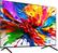 Left. LG - LG 65QNED92AUA 65 Inch 4K QNED Mini LED evo AI Smart TV with a JBL BAR-1300X 11.1.4ch Soundbar (2025) - Black.