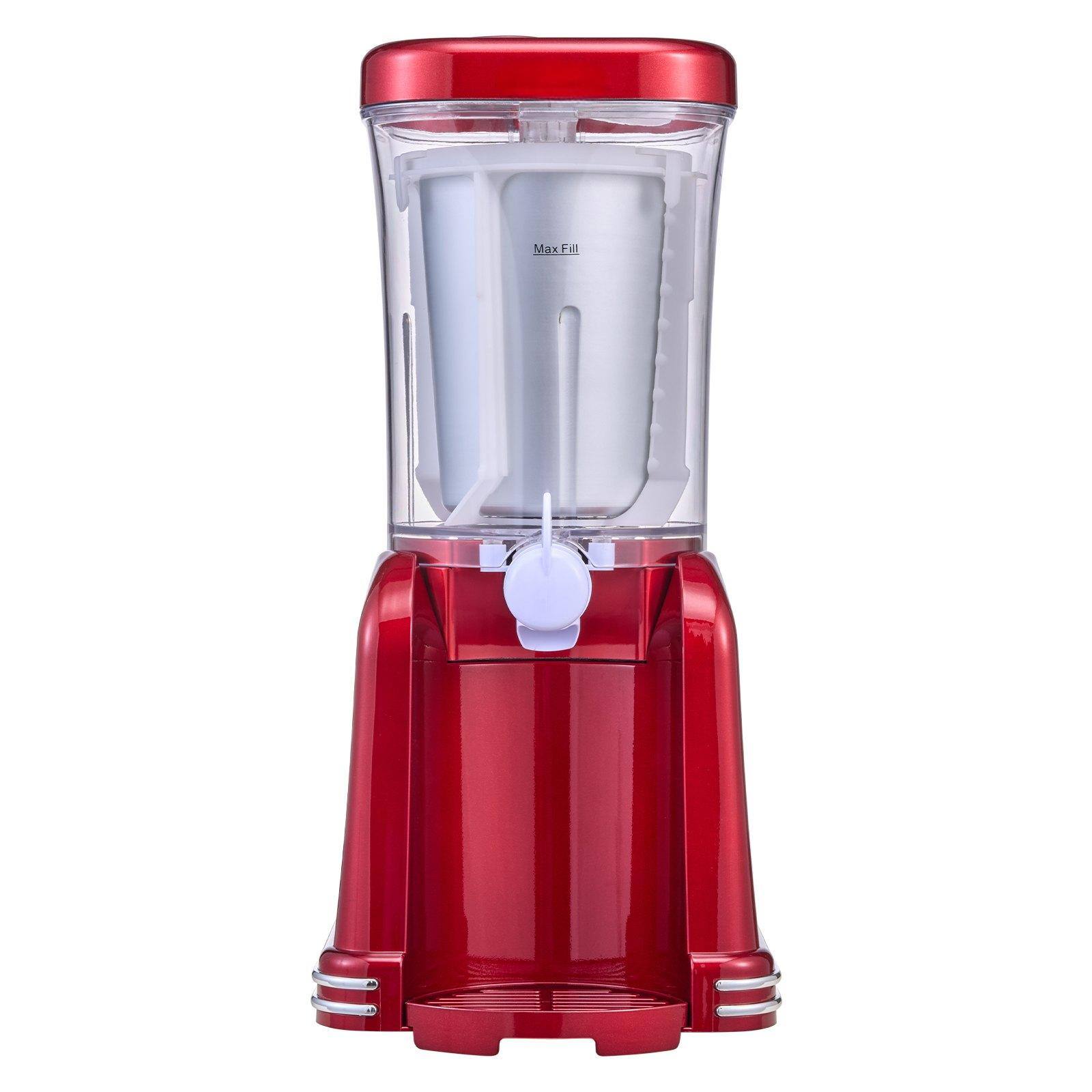 Alt View 8. Glintex - Slushie Machine for Home 32oz Frozen Drink Maker Margarita Smoothie Machine for DIY Kids Party - Red.
