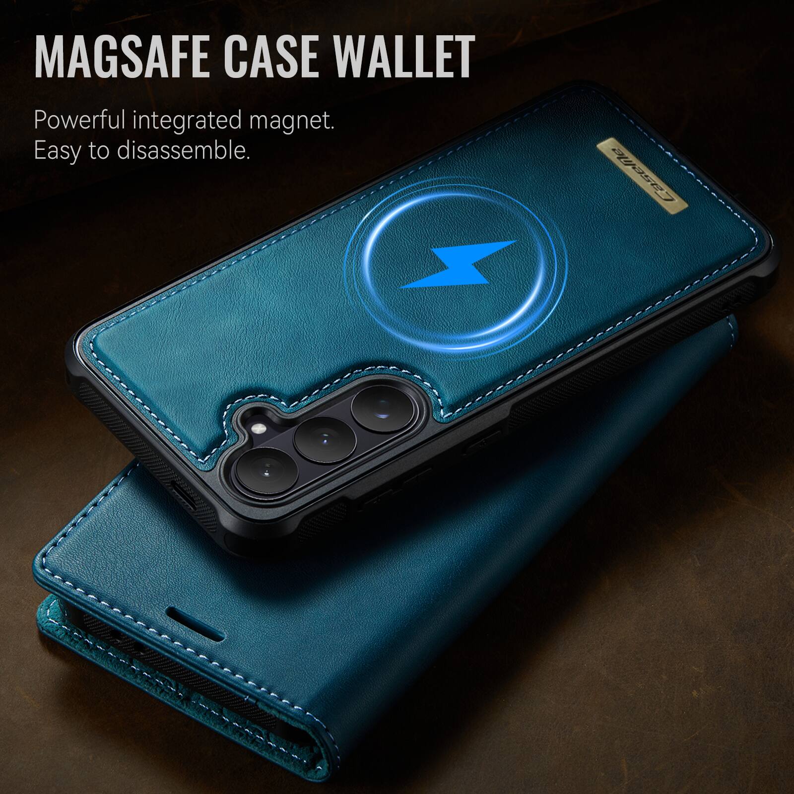 MAGSAFE CASE WALLET

Powerful integrated magnet.  
Easy to disassemble.