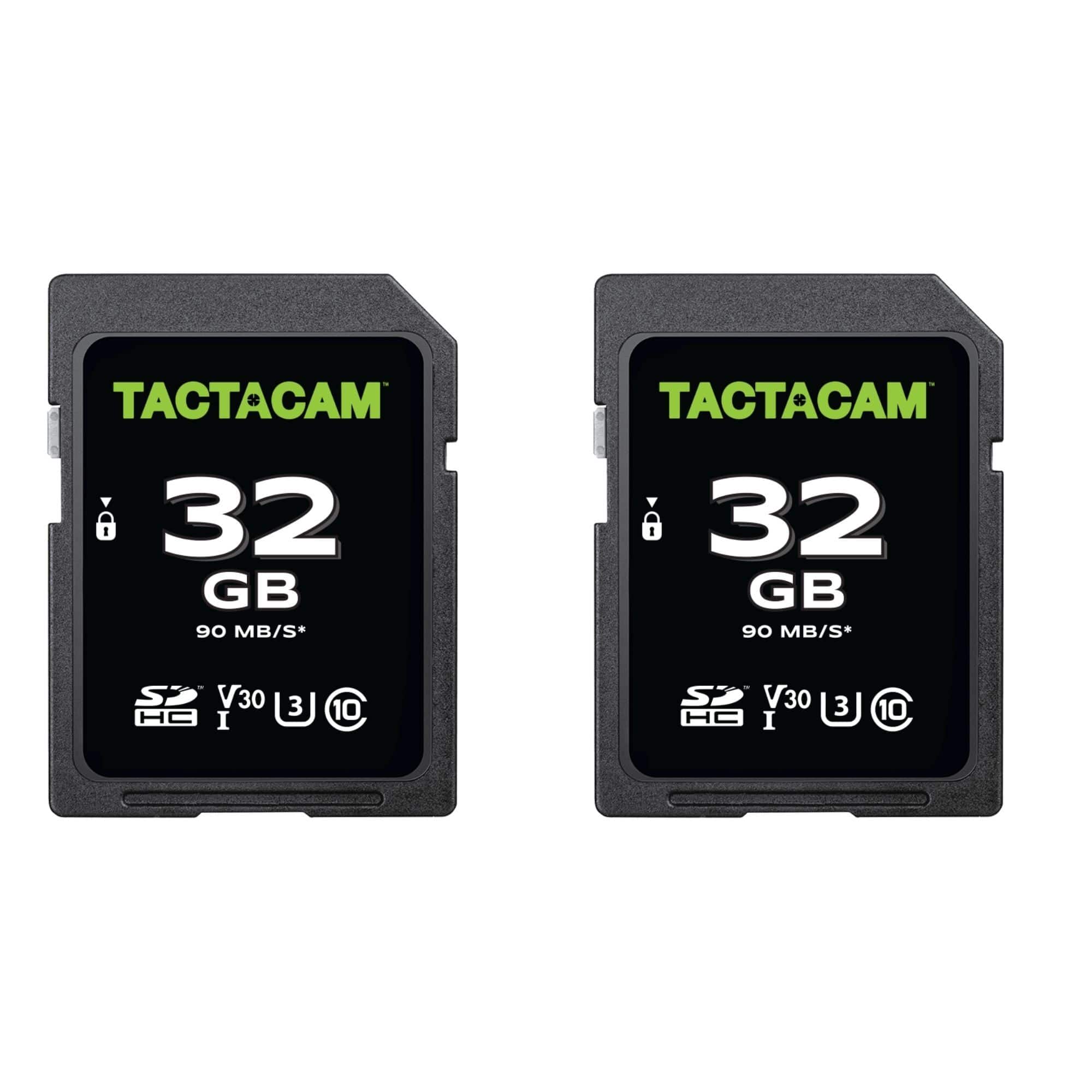 Tactacam - Full-Size 32GB SD Card 2-Pack