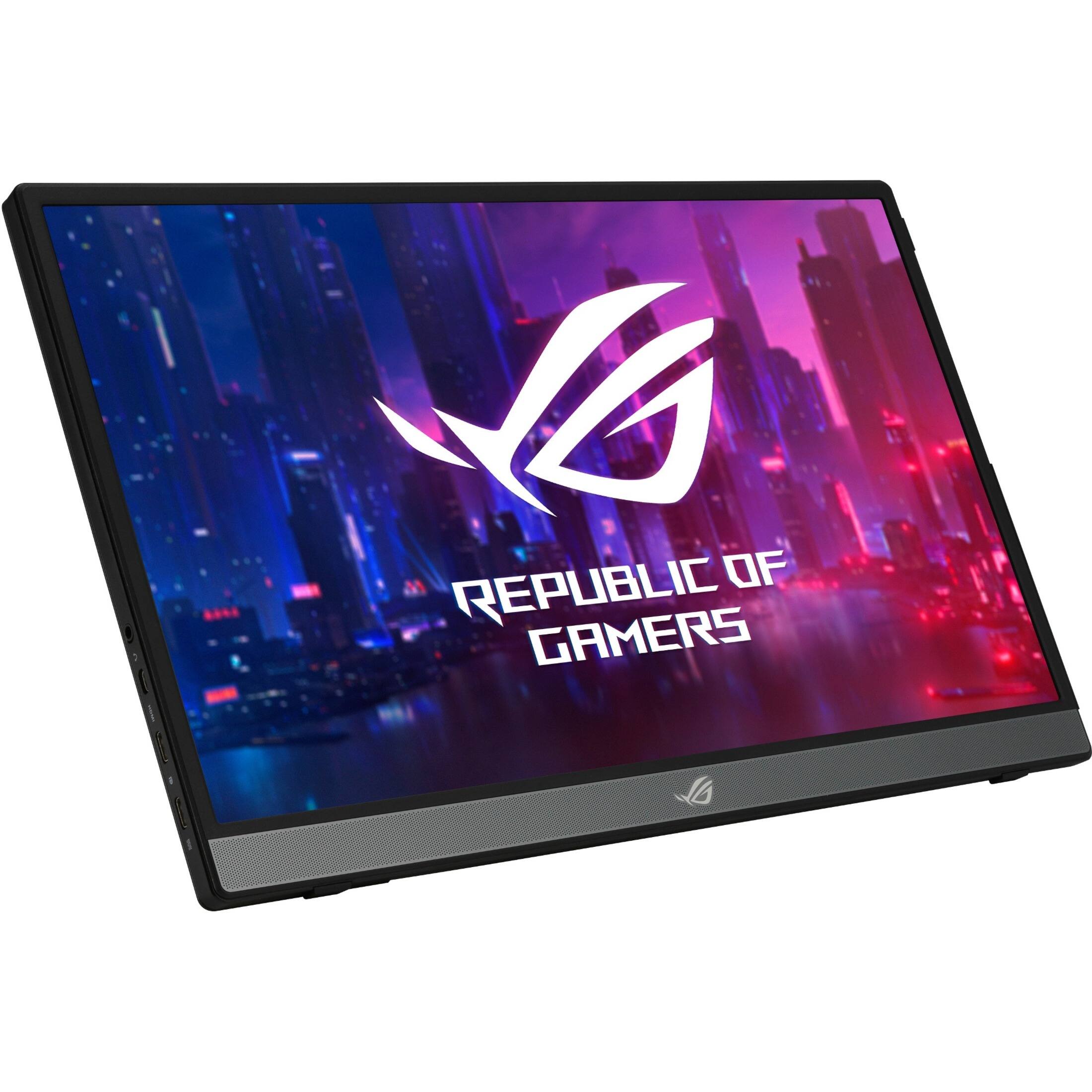 ASUS ROG Strix 15.6インチポータブルモニター ASUS Strix 15.6 LCD FHD G SYNC Monitor (DisplayPort USB
