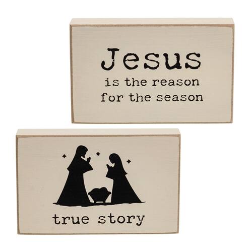Jesus is the reason for the season  
true story