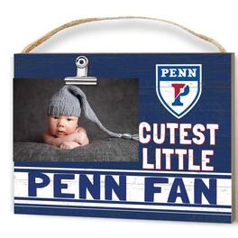 Jardine - Pennsylvania Quakers 8'" x 10" Cutest Little Team Logo Clip Photo Frame - Blue