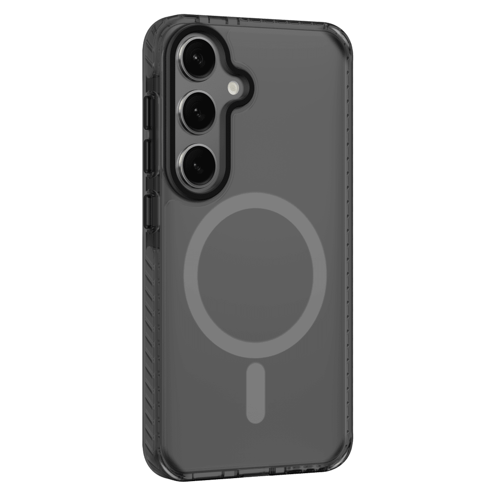Alt View 2. Nimbus9 - Nimbus9 Phantom 3 Series MagSafe Case for Samsung Galaxy S25 - Smoke (Black) - Black.