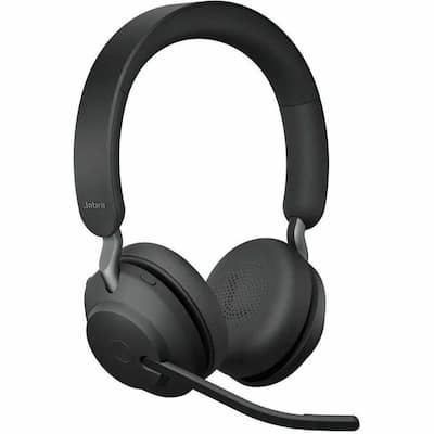 Jabra Evolve2 65 Headset Stereo Wireless Bluetooth 98.4 ft On ear Jabra Evolve2 65 Headset Stereo Wireless Bluetooth 98.4 ft On ear