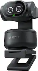 Front. EMEET - EMEET PIXY Dual-Camera AI-Powered PTZ Camera 4K, AI Tracking, PDAF&AI Autofocus 0.2s, 1/2.55'' Sony Sensor, 3 Mics, Pres.