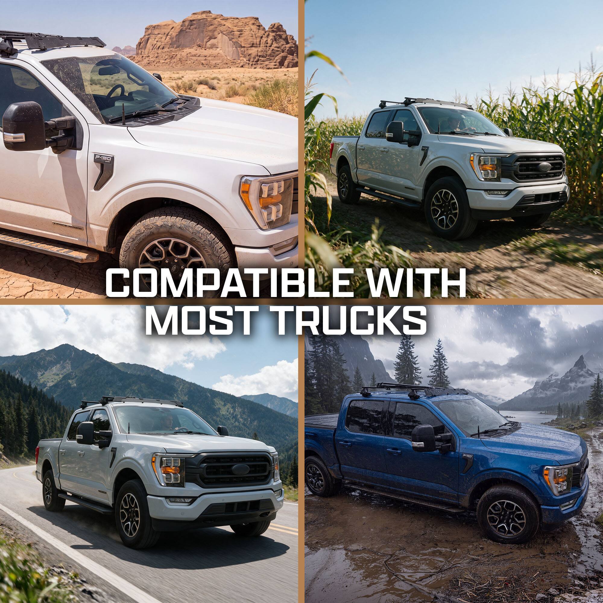 COMPATIBLE WITH MOST TRUCKS