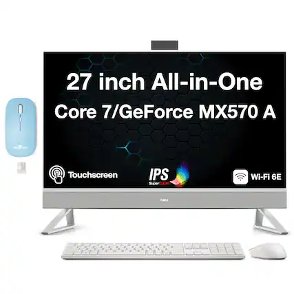 27 inch All-in-One Core 7/GeForce MX570 A OOLA Y c Touchscreen IPS SuperCLEAR Wi-Fi 6E