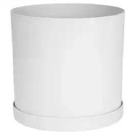 Bloem - White 10" - Mathers Pot Planter