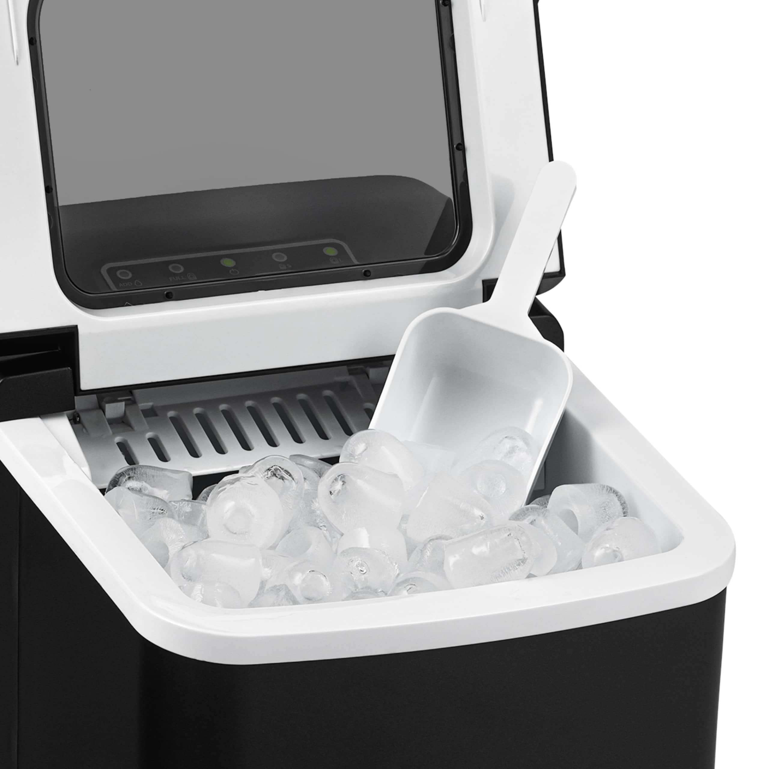 Alt View 12. NewAir - Countertop Bullet Ice Maker with BPA-Free Parts - Matte Black.