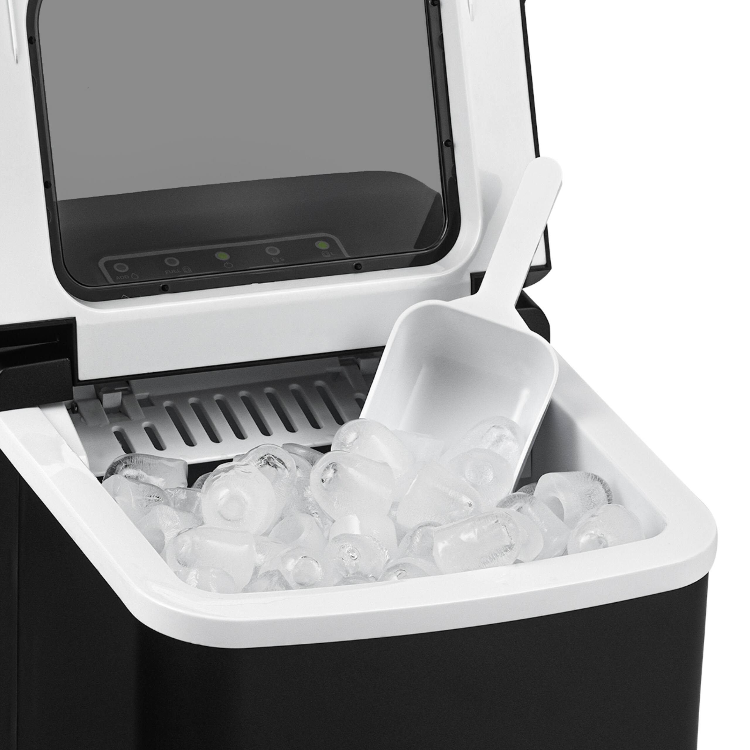 Alt View 12. NewAir - Countertop Bullet Ice Maker with BPA-Free Parts - Matte Black.
