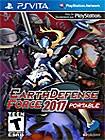 Front Detail. Earth Defense Force 2017 Portable - PS Vita.