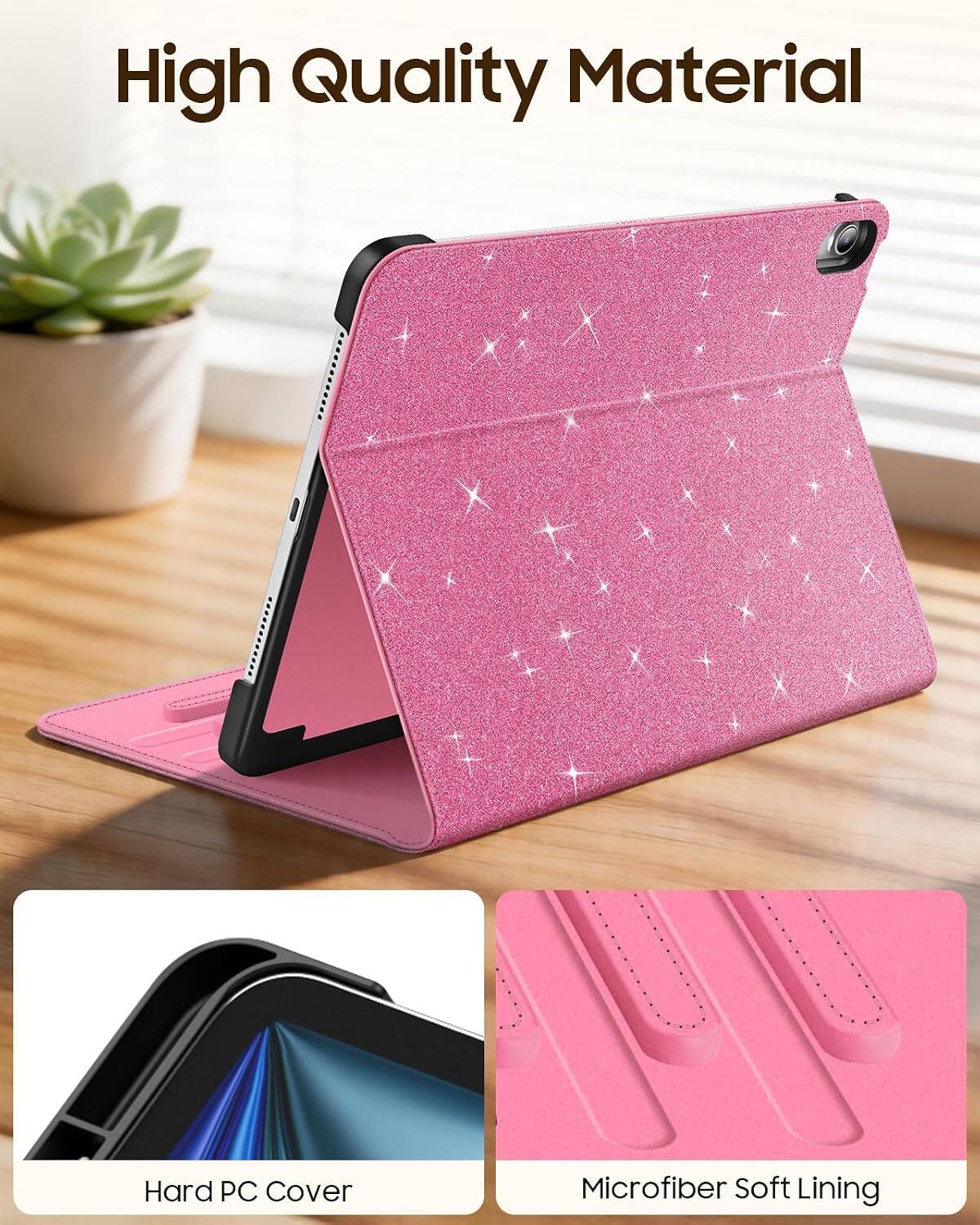High Quality Material  
Hard PC Cover  
Microfiber Soft Lining