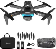 Contixo - F19 Brushless Motor GPS Drone with Remote Controller - Silver - Front_Zoom