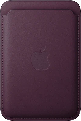 Apple - iPhone FineWoven Wallet with MagSafe - Blackberry