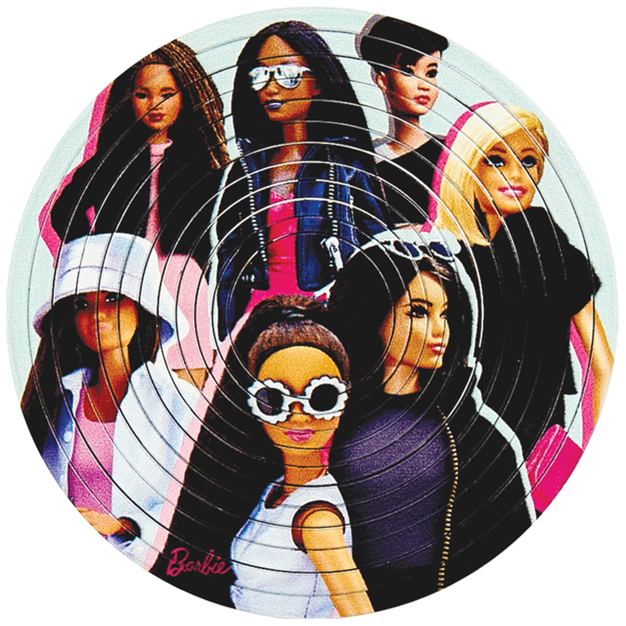 Alt View 11. TCG Toys - Spin Flip Puzzle: Barbie Fashionista - 12 Rings - 2-In-1: Double-Sided Puzzle,8+.