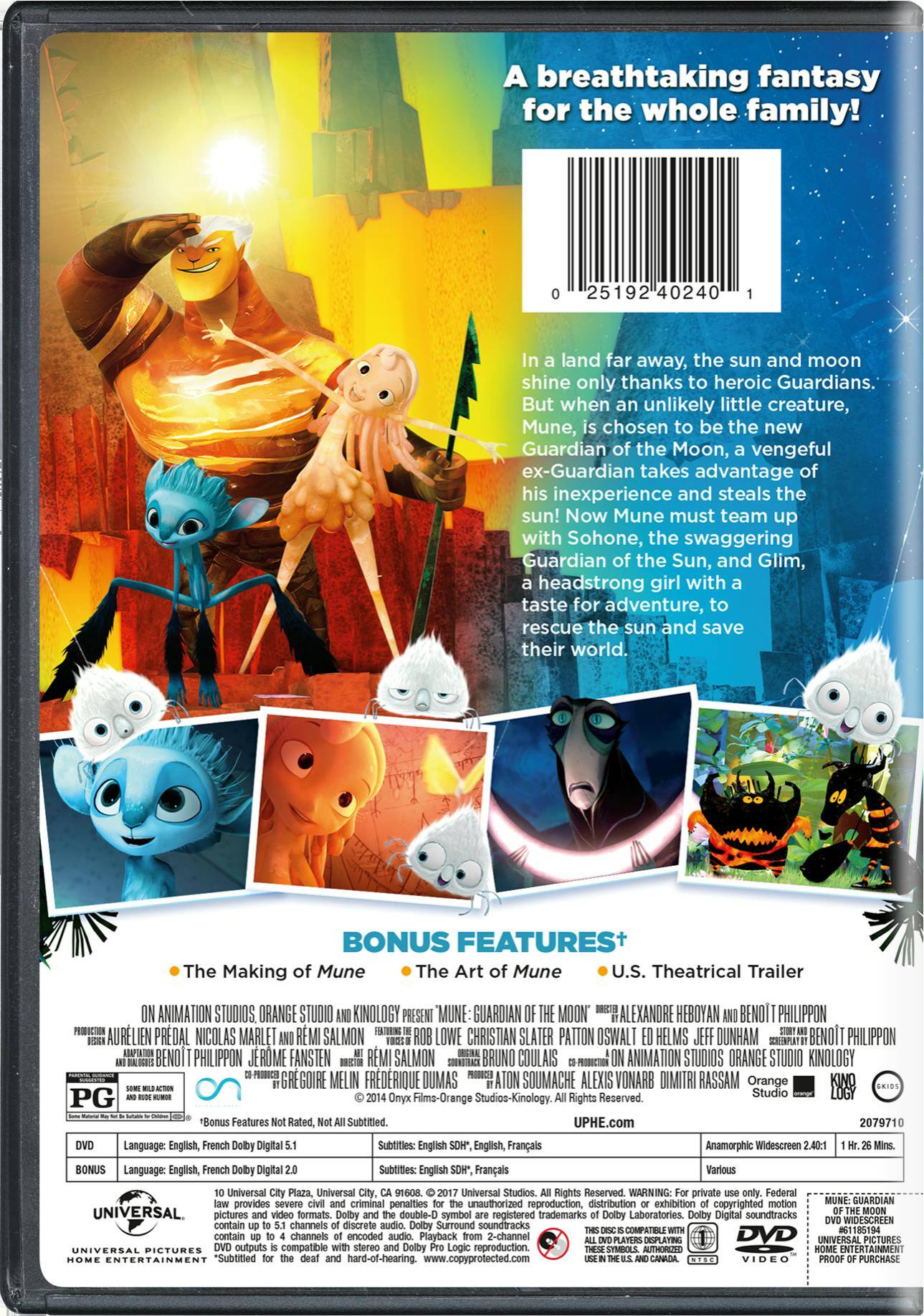 Angle. Mune: The Guardian of the Moon [DVD].