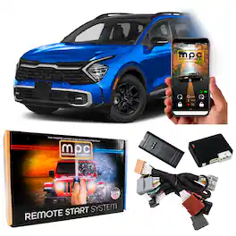 MPC - Remote Start Kit For Kia Sportage 2020-2022 | Phone App Control | Plug and Play - Black