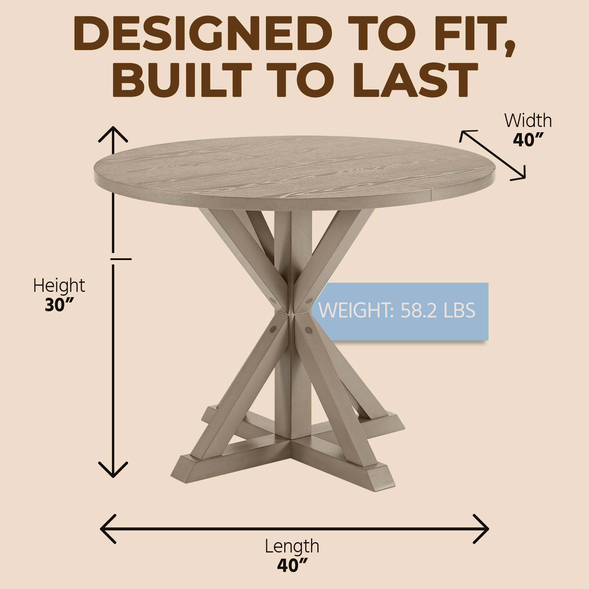 DESIGNED TO FIT, BUILT TO LAST

Width: 40"
Height: 30"
Length: 40"
Weight: 58.2 LBS