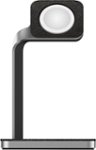 Front Zoom. mophie - Charging Dock for Apple Watch™ - Silver.