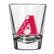 Front. Logo Brands - Arizona Diamondbacks 2oz. Game Day Shot Glass - Multicolor.