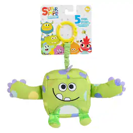 WowWee - Super Simple: Sensory Plush Monster - Hugo (Green)