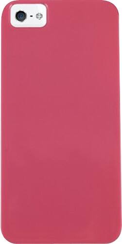 Front Standard. The Joy Factory - Madrid Hard Shell Case for Apple® iPhone® 5 - Rose Pink.