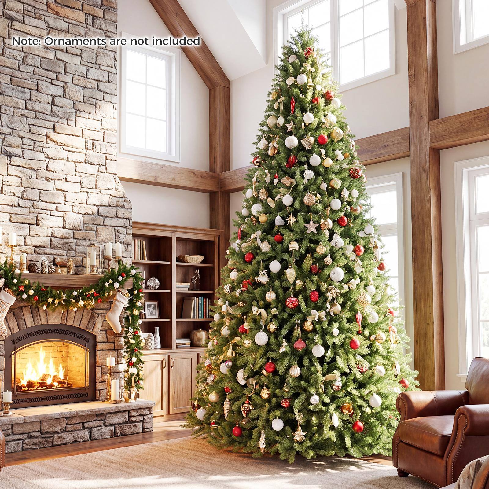 Note: Ornaments are not included