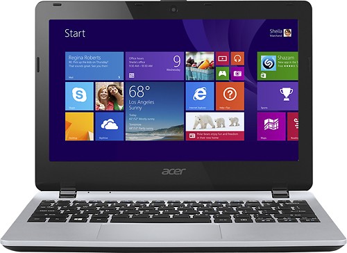  Acer - Aspire 11.6&quot; Laptop - Intel Celeron - 2GB Memory - 320GB Hard Drive - Cool Silver