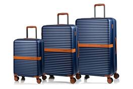 Champs - Vintage II 3-Piece Luggage Set - Navy