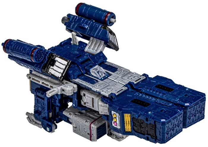 Alt View 3. Hasbro - Transformers Generations Legacy Voyager Soundwave Action Figure - Blue.