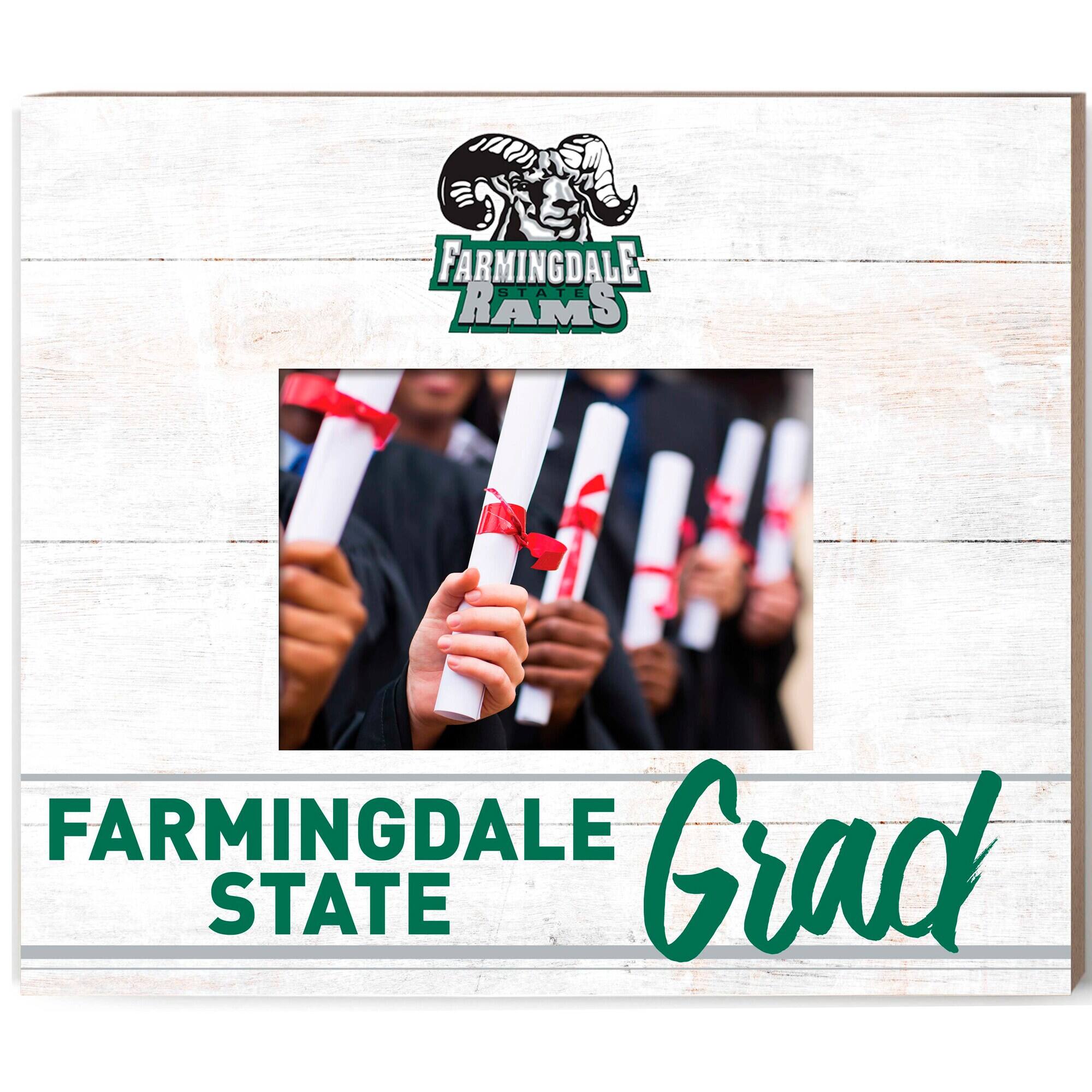 SUNY Farmingdale State Rams 13.5" x 11.5" Grad Frame