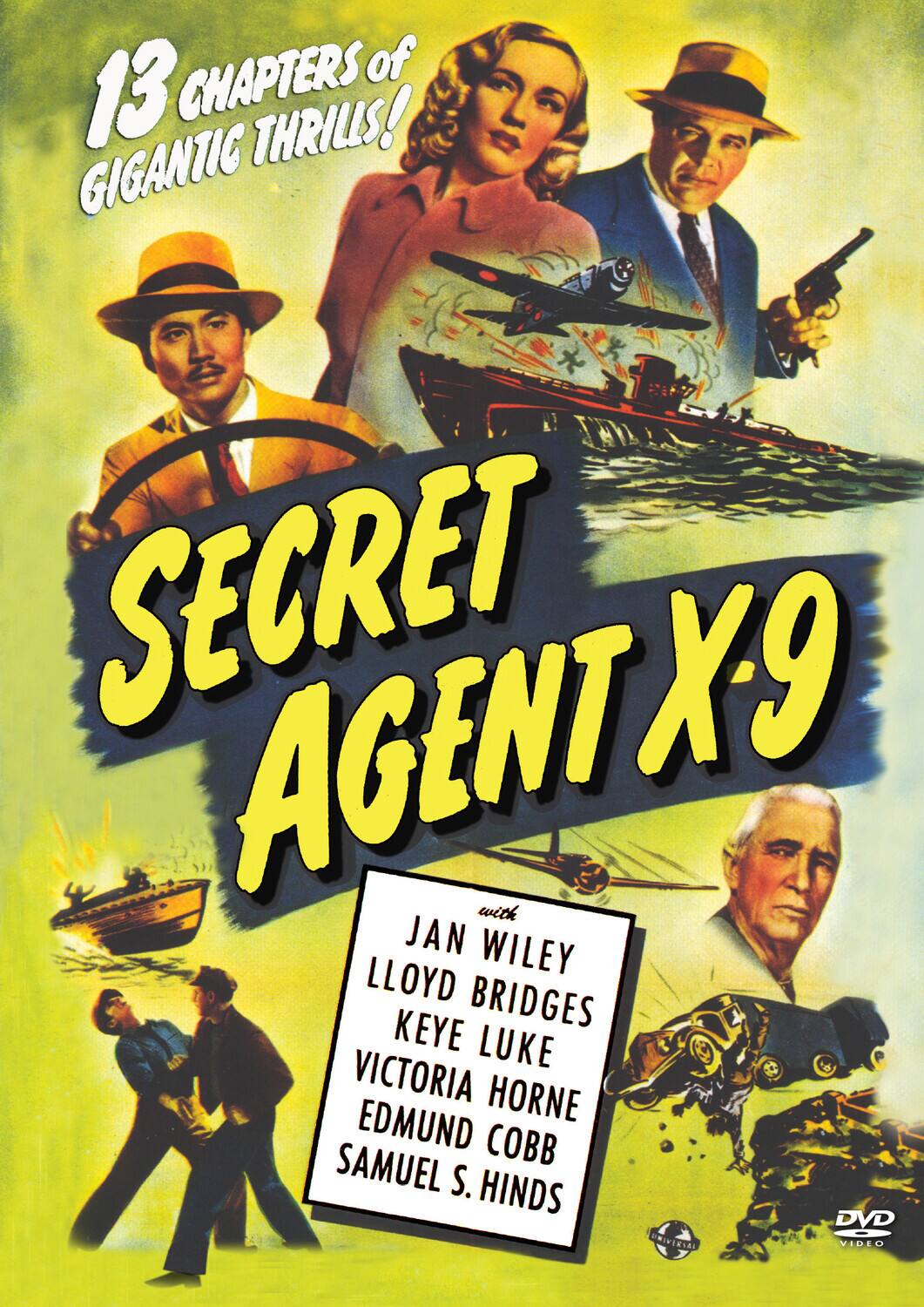 Front. Secret Agent X-9   - DVD.