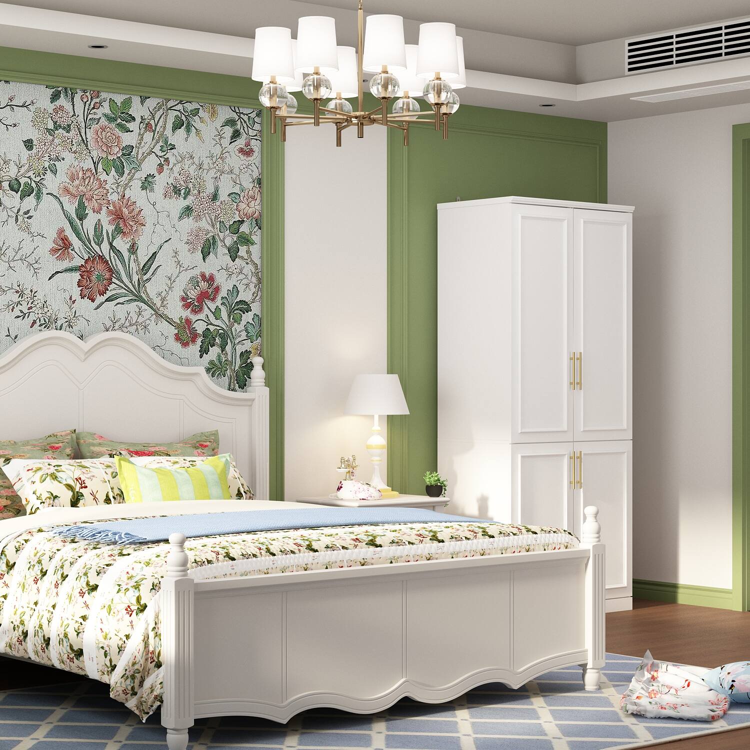 Alt View 5. FUFU & GAGA - FUFU&GAGA Modern Minimalist Wardrobe - Organize in Style - White.