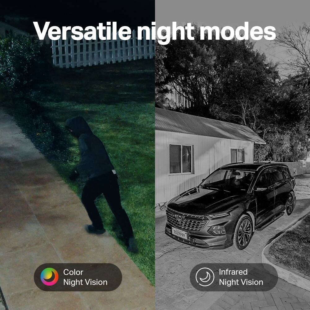 Versatile night modes

Color Night Vision

Infrared Night Vision