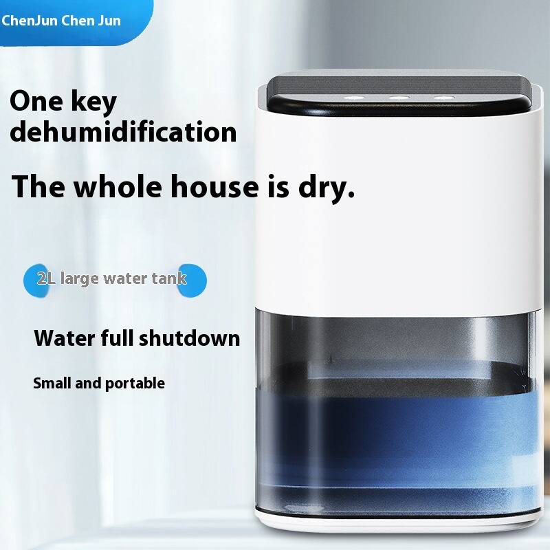 ChenJun Chen Jun

One key dehumidification  
The whole house is dry.

2L large water tank  
Water full shutdown  
Small and portable