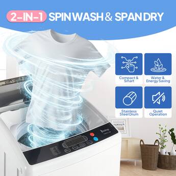 Washing Machine Large Capacity ZOKOP Portable Washing Machine - 17.6 Lb Washing Machine Large Capacity ZOKOP Portable Washing Machine - 17.6 Lb