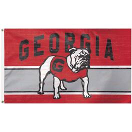 WinCraft - Georgia Bulldogs 3' x 5' College Vault Deluxe Single-Sided Flag - Multicolor