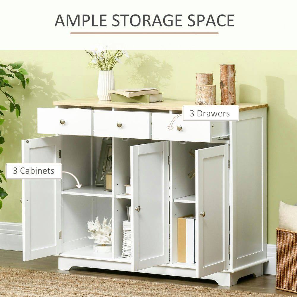 AMPLE STORAGE SPACE

3 Drawers

3 Cabinets