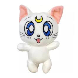 Great Eastern - Sailor Moon 7 Inch Character Plush | Artemis - White