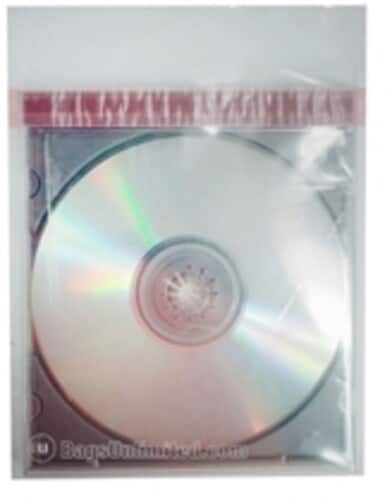 PopMarket - Bags Unlimited SCD625R - Clear CD Jewel Case Sleeve - Resealable 100 CNT (Clear) - BAGS / SLEEVES - Multicolor