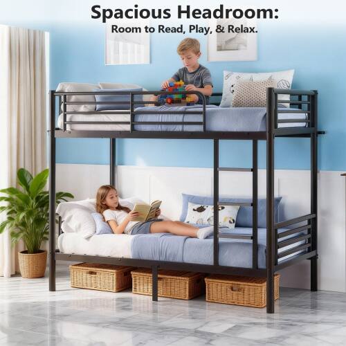 Spacious Headroom:  
Room to Read, Play, & Relax.