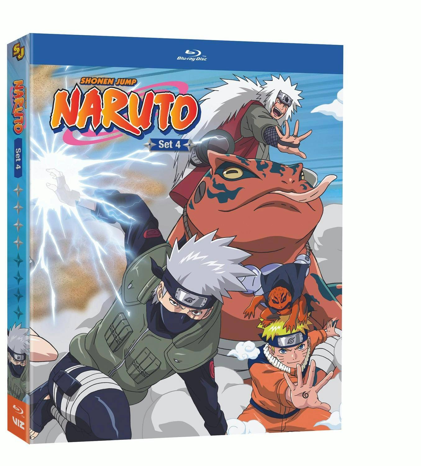 Angle. Naruto - Set 4 (Box Set) [Blu-ray].