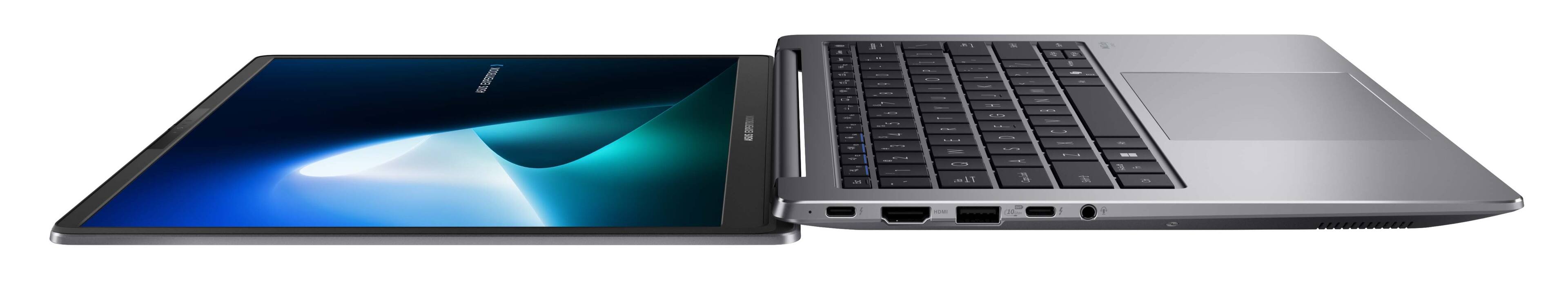 Alt View 15. ASUS - ExpertBook P5 2.5K Laptop - Copilot+ PC - Intel Core Ultra 7 258V with 32GB Memory - 1TB SSD - Misty Grey.