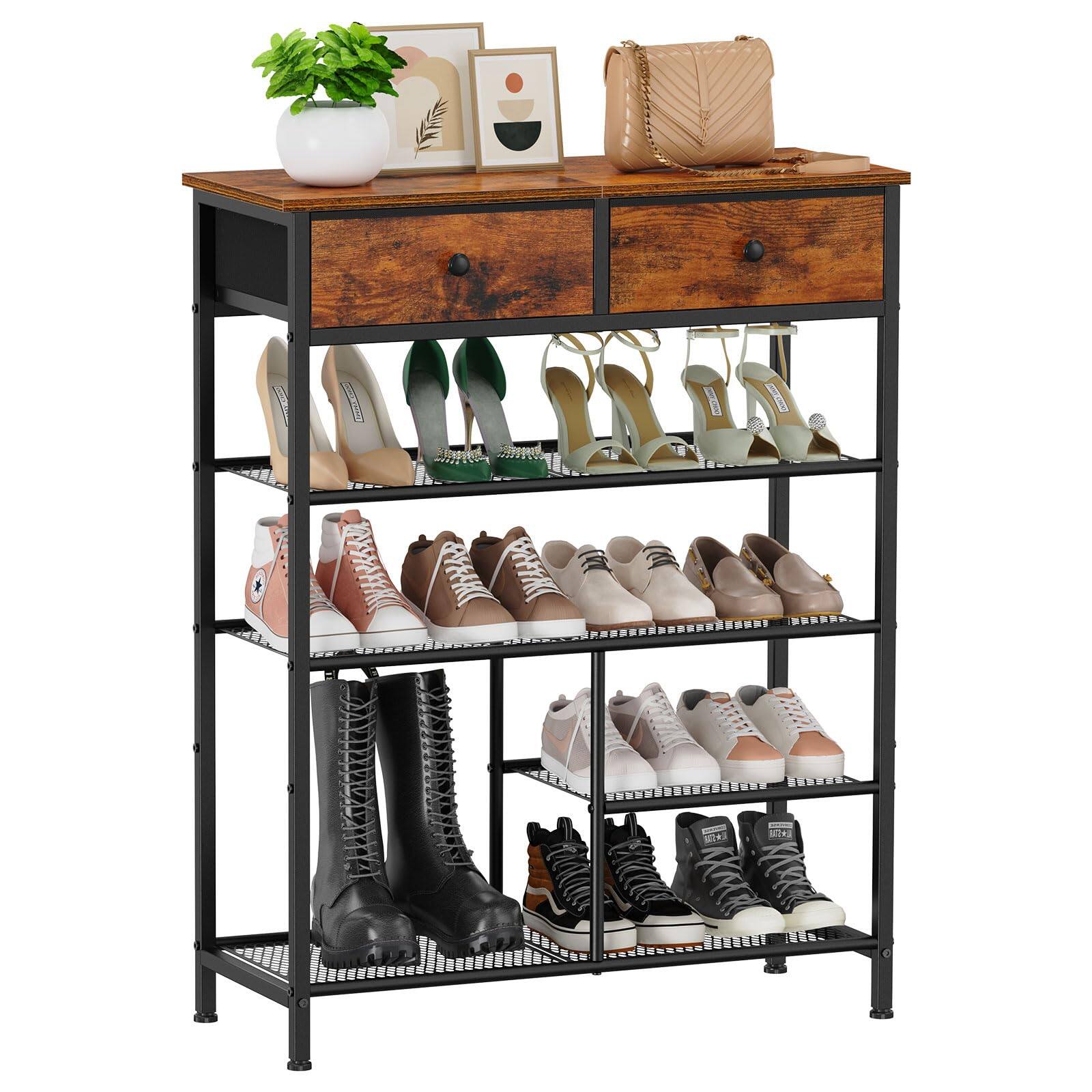Rustic Brown 5 Tier (37.08"H)
